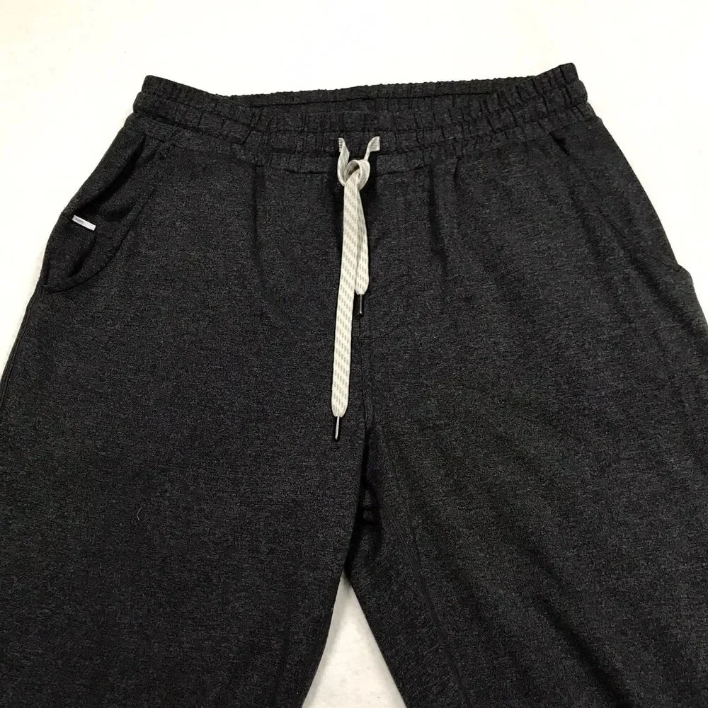 VUORI Ponto Performance Pant Men M (30x30) Gray Stretch Drawstring Jogger